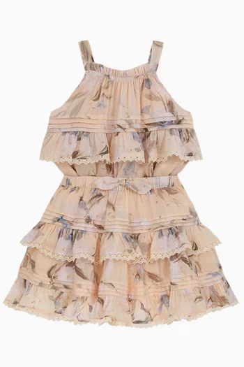 Cascadian Frill Skirt in Cotton