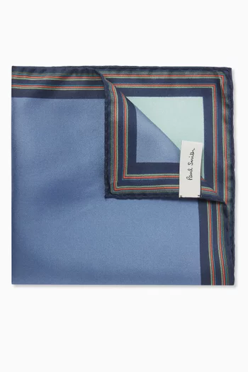 Quad Pocket Square in Cotton