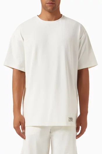Back-print Super Oversized T-shirt in Recycled Softskin