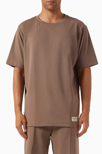 Regular-fit T-shirt in Recycled Softskin