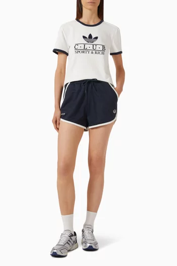 x Sporty & Rich Shorts in Cotton-blend
