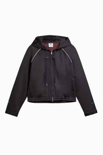 x Wales Bonner Track Jacket in Satin