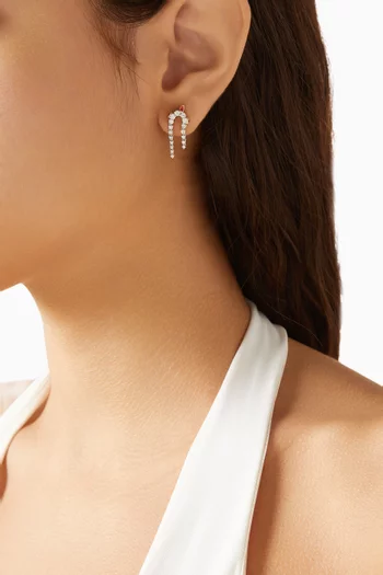 Mini Python Single Earring in 9kt Yellow Gold
