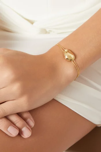 Pebble Bracelet in 14kt Gold Vermeil Sterling Silver