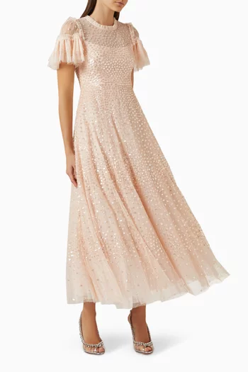 Scatter Dot Gown
