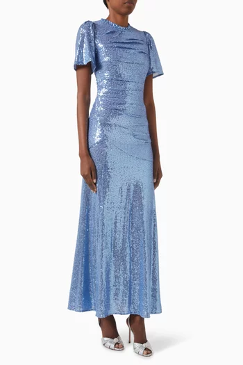 Valentina Roundneck Gown