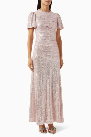 Valentina Roundneck Gown