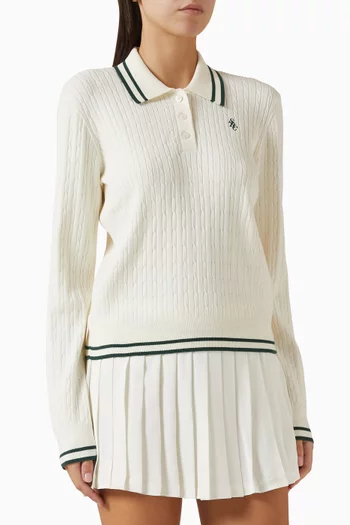 SRC Polo Shirt in Viscose-knit