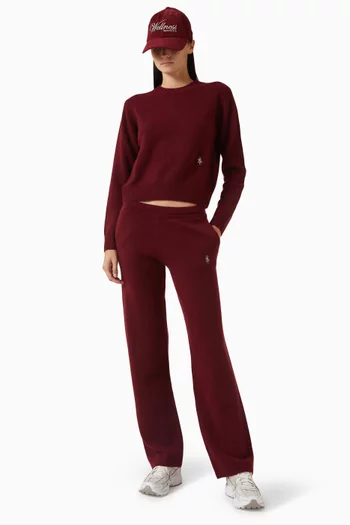 SRC Wide-leg Pants in Cashmere Blend
