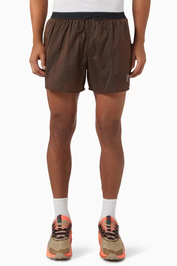 Logo Track Shorts in Nylon