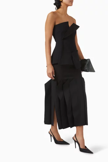 Corset Tuxedo Top