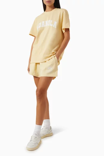 Oversized Varsity T-shirt in Organic Cotton