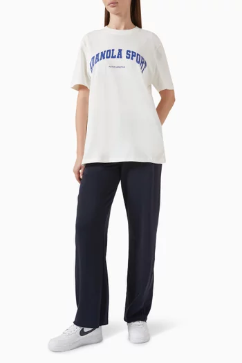 Oversized Sport T-shirt in Organic Cotton