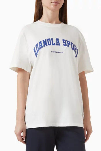 Oversized Sport T-shirt in Organic Cotton