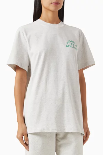 Oversized Campus T-shirt in Organic Cotton