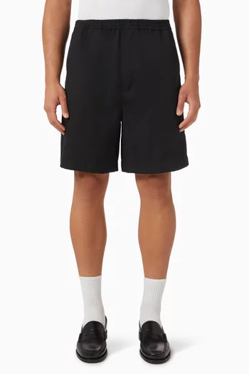 Relaxed Shorts in Wool