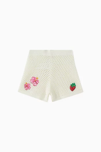 Yvette Shorts in Cotton-blend