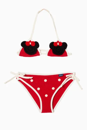 طقم بيكيني ليلا بتصميم ميني ماوس