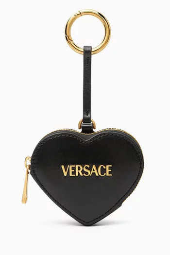 Heart Coin Purse in Leather