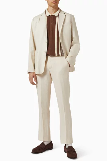 Tailored Pants in Linen