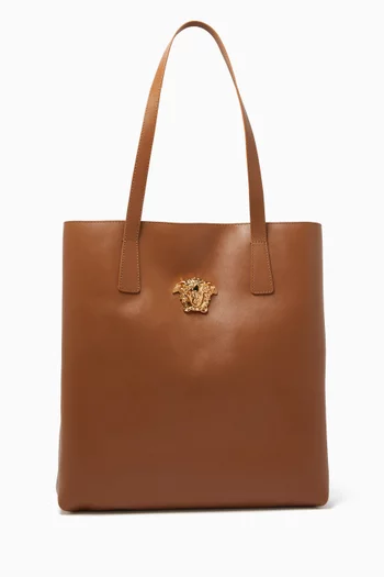 Medusa Tote Bag in Leather