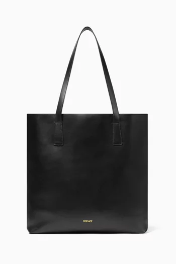 Medusa Tote Bag in Leather