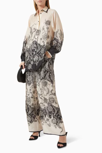 Rhiannon Relaxed-fit Shirt in Silk