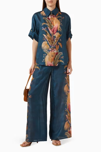 Ascension Relaxed-fit Shirt in Silk