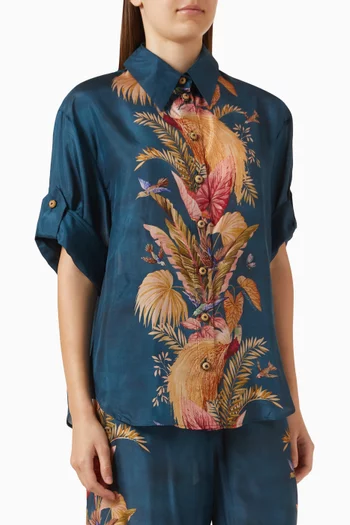 Ascension Relaxed-fit Shirt in Silk