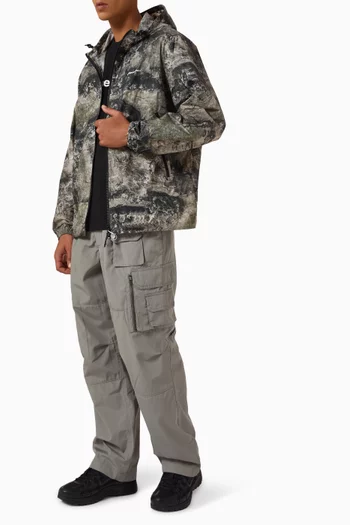 T-light Camo Jacket in Nylon Ripstop