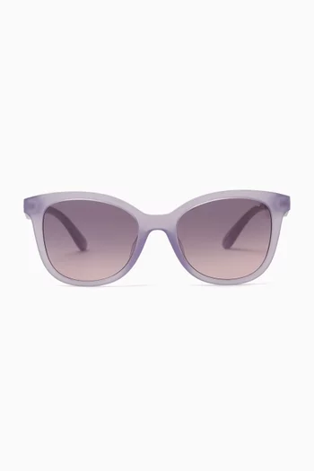 Round Sunglasses in Acetate