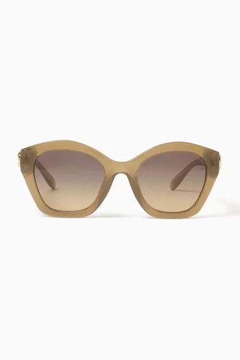 Oversized Sunglasses in Acetate