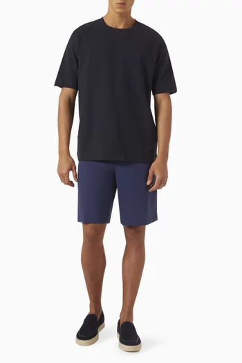 Jacquard T-shirt in Jersey