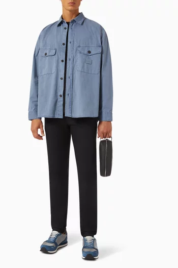 Large Pocket Shirt in Cotton