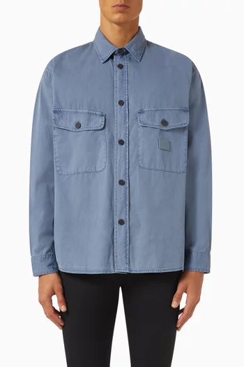 Large Pocket Shirt in Cotton