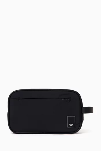 Logo Patch Travel Case