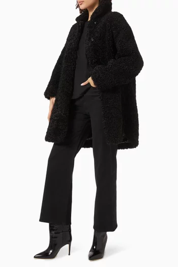 Button Boucle Coat
