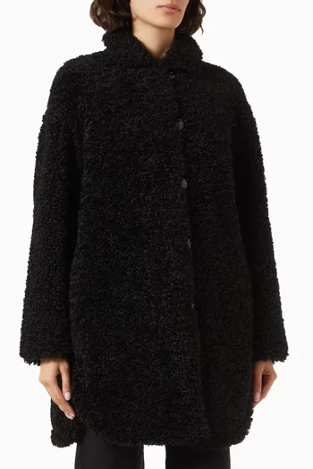 Button Boucle Coat