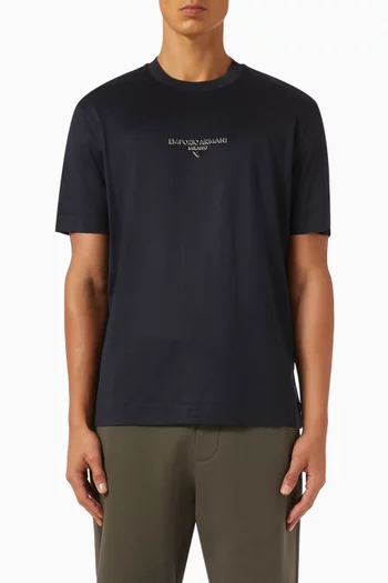 Logo T-shirt in Jersey