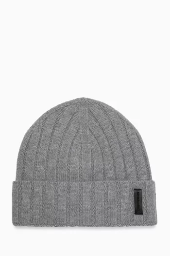 EA Logo Beanie in Knit