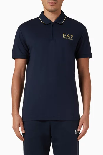 Gold Label Polo Shirt in Viscose-blend