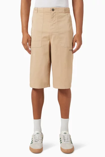 019 Shorts in Cotton-blend