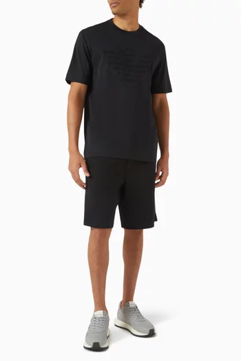 Logo Jacquard T-shirt in Jersey