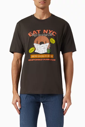 Eat NYC T-shirt in Cotton