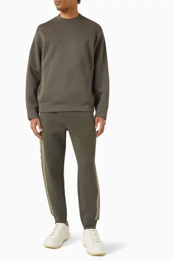 Zip Pocket Sweatshirt in Jersey