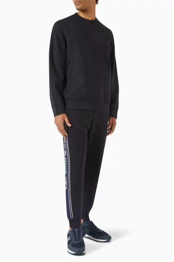 Zip Pocket Sweatshirt in Jersey