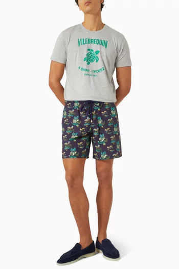 Logo-print T-shirt in Cotton