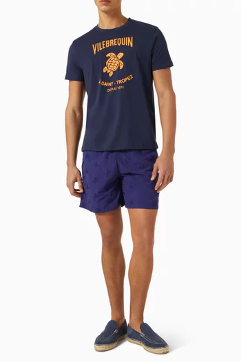 Logo-print T-shirt in Cotton