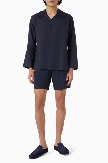 قميص كتان فيليبريكوين x إيناس دي لا فريسانج