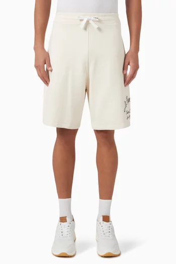 Logo Sweatshorts in Cotton